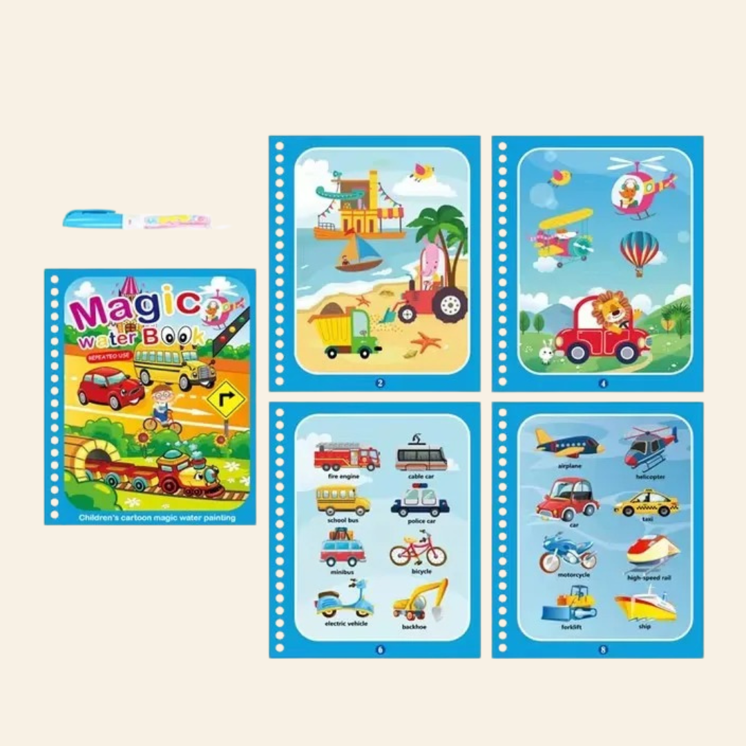 Livre Magique – Coloriage à l'Eau