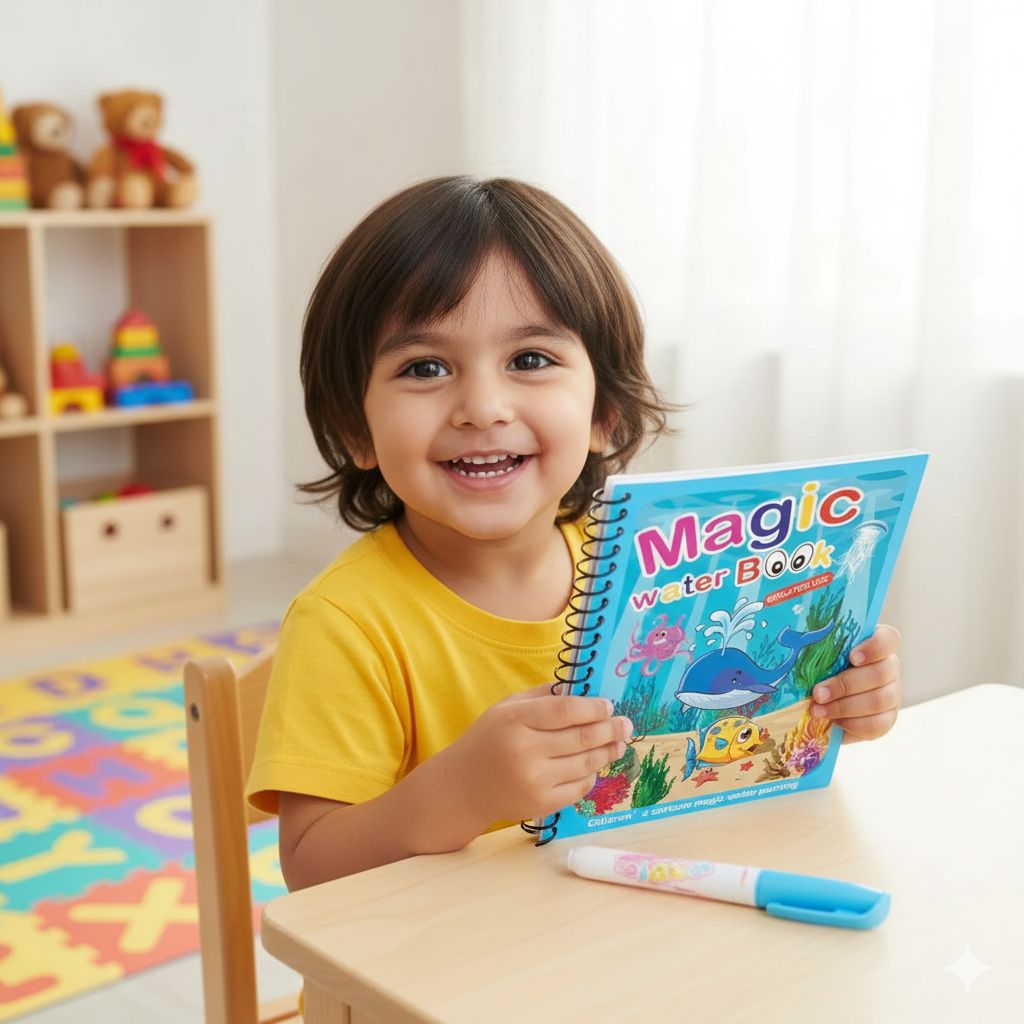 Livre Magique – Coloriage à l'Eau