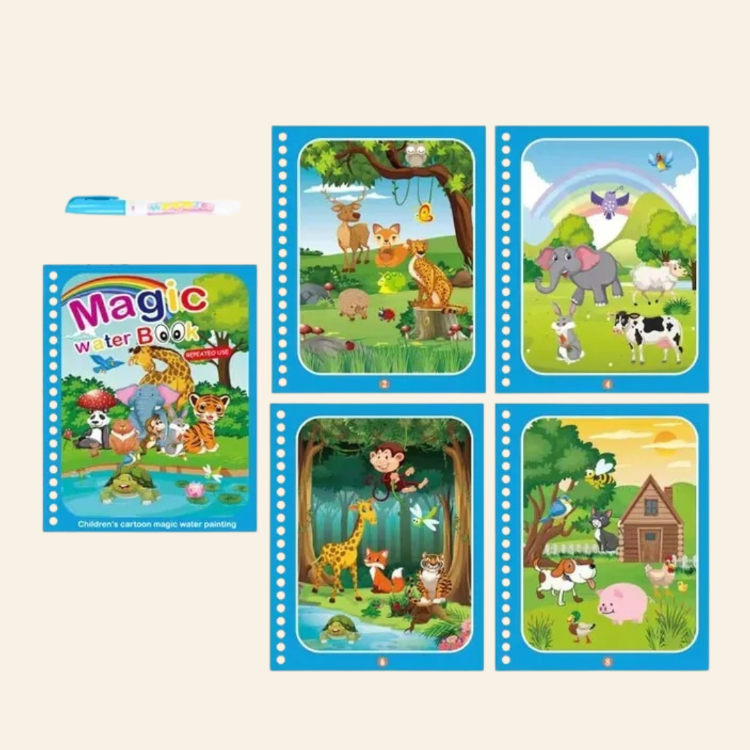 Livre Magique – Coloriage à l'Eau