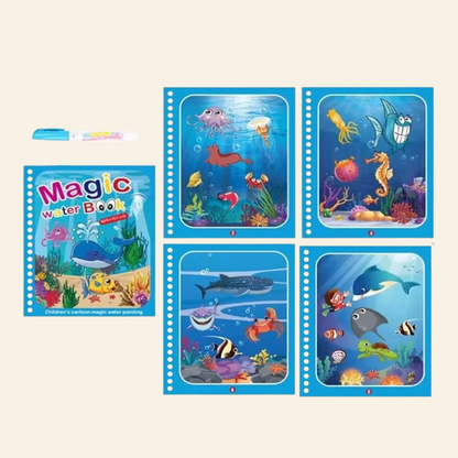 Livre Magique – Coloriage à l'Eau